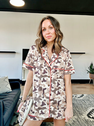 GREEN CAMO LOUNGE SET Shirts Moon Ryder Lounge