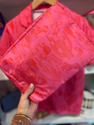 CACTUS COWGIRL -4 PIECE TOILETRY BAG Moon Ryder Lounge