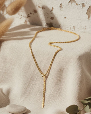 Y Snake Link Necklace Jewelry Laurel + August