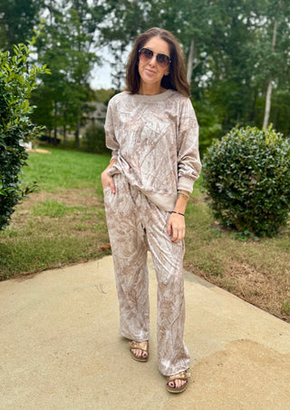 CAMO SWEATSHIRT AND PANT SET Jackets Moon Ryder Capsule