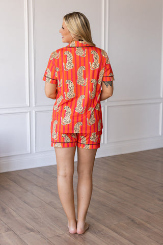 JUNGLE WILD LOUNGE SET - SHORT SLEEVE Shirts Moon Ryder Lounge