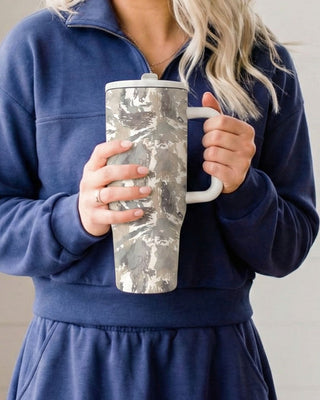 KHAKI CAMO TUMBLER Accessories Moon Ryder Lounge
