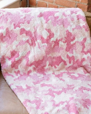 PINK CAMO BLANKET Accessories Moon Ryder Lounge