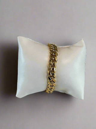 CHUNKY CUBAN CHAIN 18k Gold Plated BRACELET Jewelry Laurel + August
