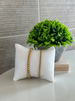 Stacked 14k Gold Filled Bead Bracelet Accessories Laurel + August