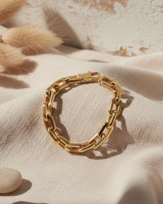Heavy Link Chain Bracelet Jewelry Laurel + August