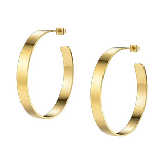 Simple Gold Hoops Jewelry Laurel + August