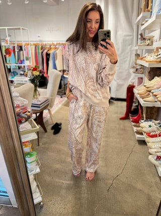 CAMO SWEATSHIRT AND PANT SET Jackets Moon Ryder Capsule