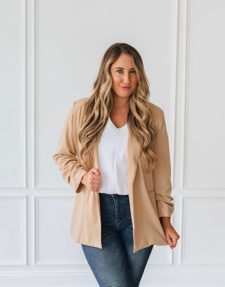 Fall Scrunch Sleeve Blazer- Updated for 2024!