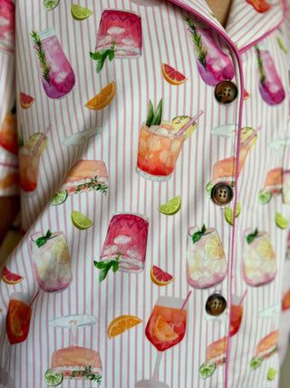 PINK DRINK LOUNGE SET Shirts Moon Ryder Lounge