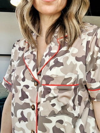 GREEN CAMO LOUNGE SET Shirts Moon Ryder Lounge