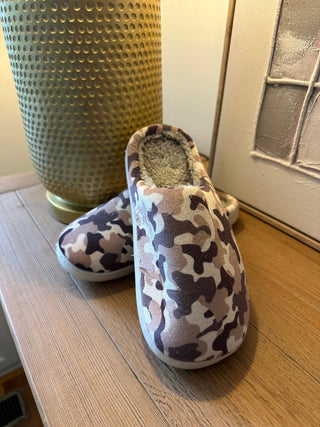 GREEN CAMO SLIPPER Shoes Moon Ryder Lounge 37/38