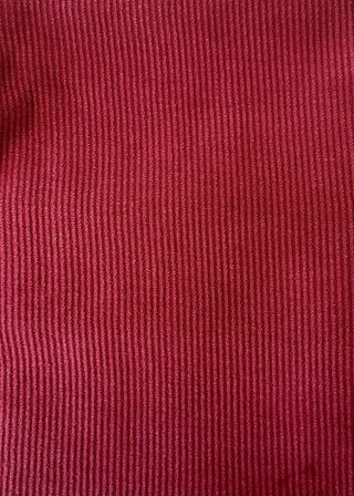 ESSENTIAL LUX CORDED CREW COLLECTION - MERLOT Sweatshirt Moon Ryder Corded