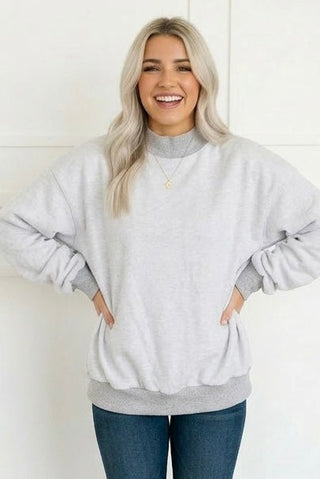 *REVERSIBLE* MOCKNECK SWEATSHIRTS
