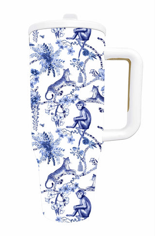 BLUE JUNGLE TUMBLER Accessories Moon Ryder Lounge