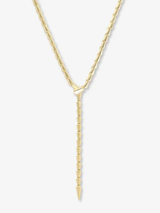 Y Snake Link Necklace Jewelry Laurel + August