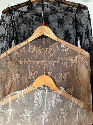 FLORAL SHEER LAYERING TOP Tops Moon Ryder Capsule