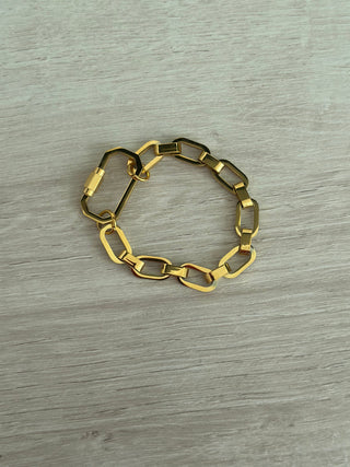 Carabiner Chunky Link Bracelet Jewelry Laurel + August
