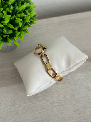 Carabiner Chunky Link Bracelet Jewelry Laurel + August