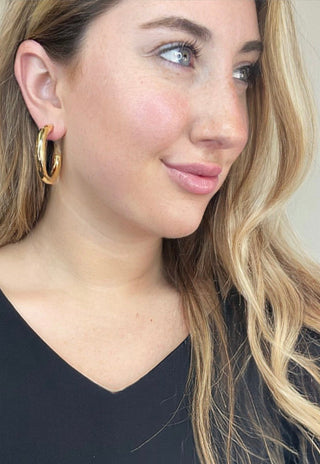 Quinn Chunky Hoops