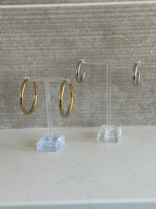 Quinn Chunky Hoops Accessories Laurel + August