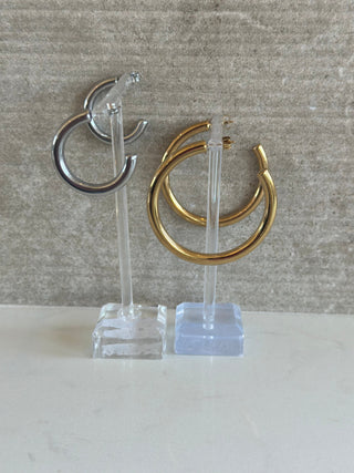 Quinn Chunky Hoops Accessories Laurel + August